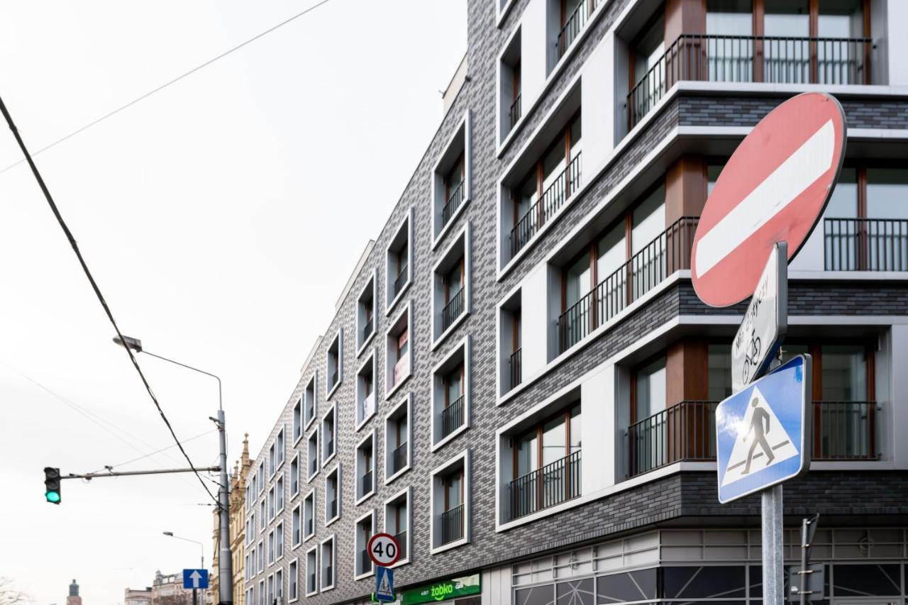 Апартаменти Apartwro - Apartament Przy Wyspie Slodowej, Garaz, Projektor, Rowery Вроцлав Екстер'єр фото