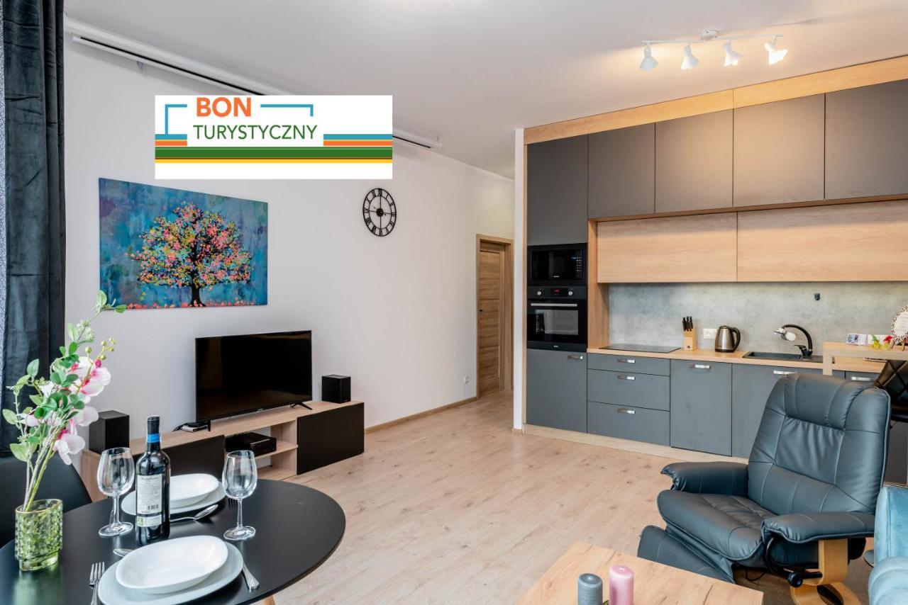 Апартаменти Apartwro - Apartament Przy Wyspie Slodowej, Garaz, Projektor, Rowery Вроцлав Екстер'єр фото